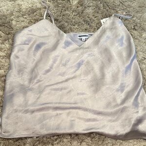 Good American size 4 nwt Elegant Women's Satin Cami Top - Cream